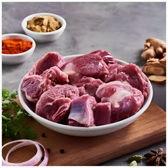 MUTTON CURRY PIECES	2 kg 